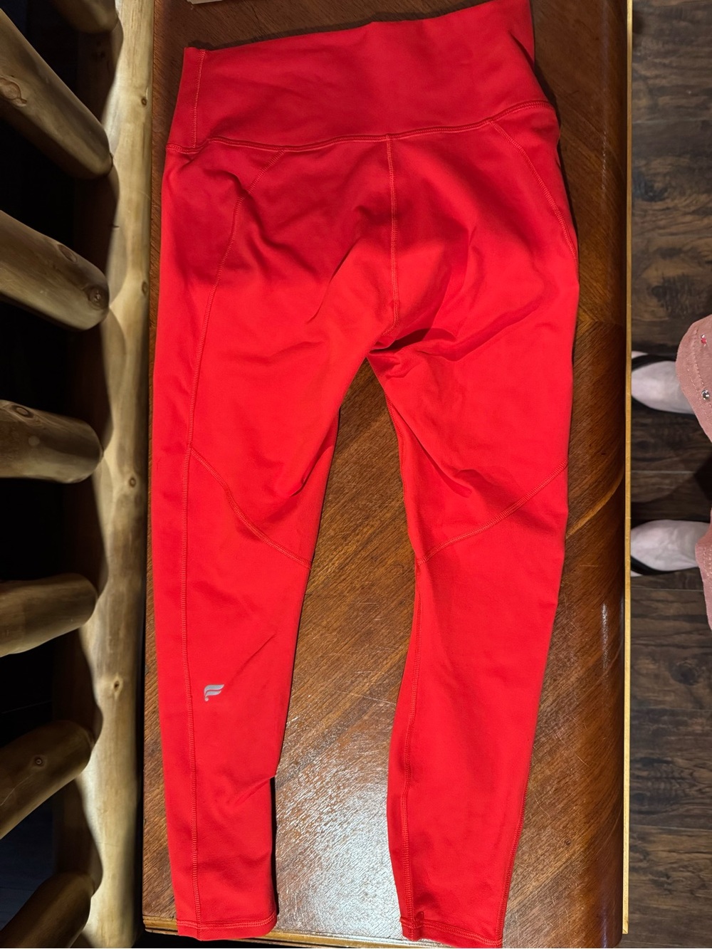 Fabletics Red High-Waist Leggings